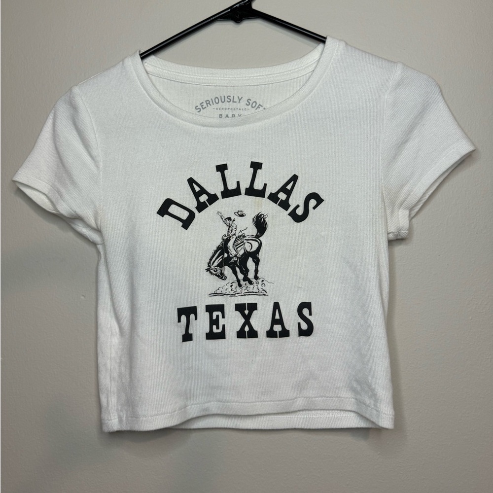 Dallas Texas cropped TShirt